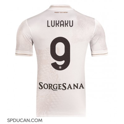 Muški Nogometni Dres SSC Napoli Romelu Lukaku #9 Gostujuci 2025-26 Kratak Rukav Muški Nogometni Dres SSC Napoli Romelu Lukaku #9 Gostujuci 2025-26 Kratak Rukav